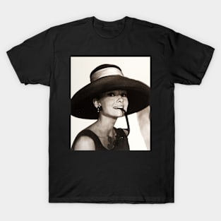 Audrey Hepburn Glasses T-Shirt